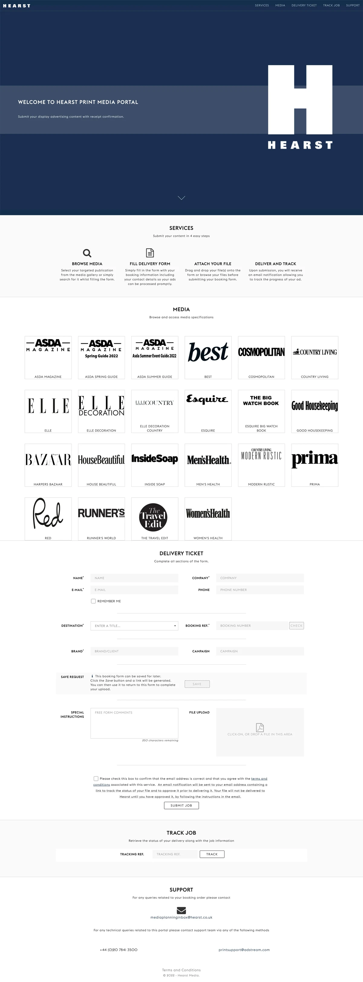Hearst Print Media Portal