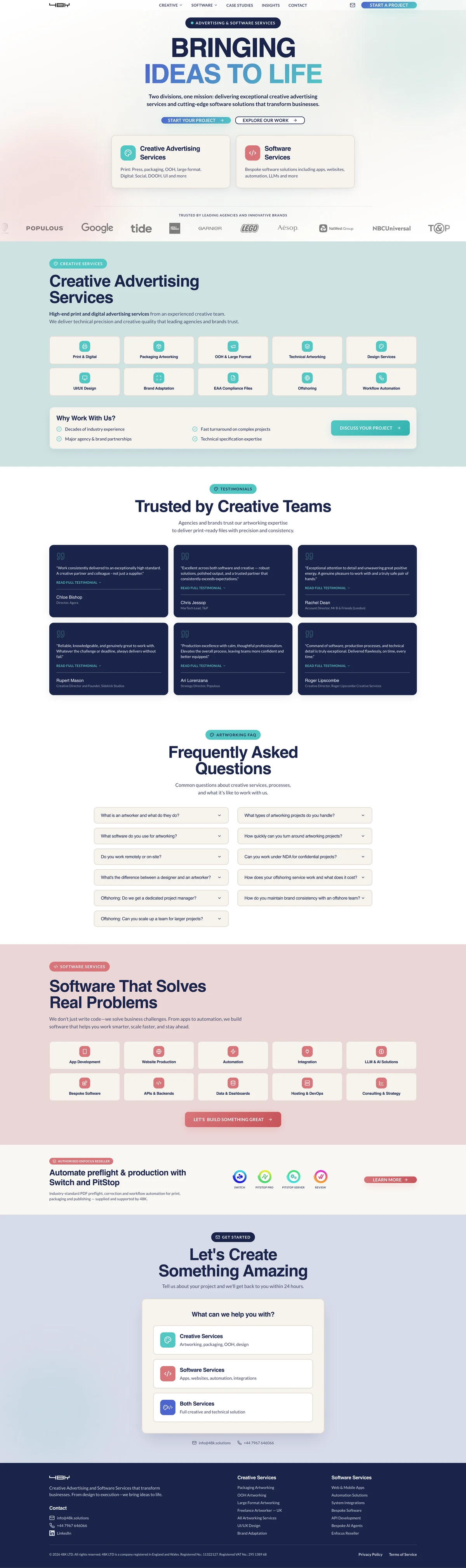 48K.ltd — This Very Website screen 1